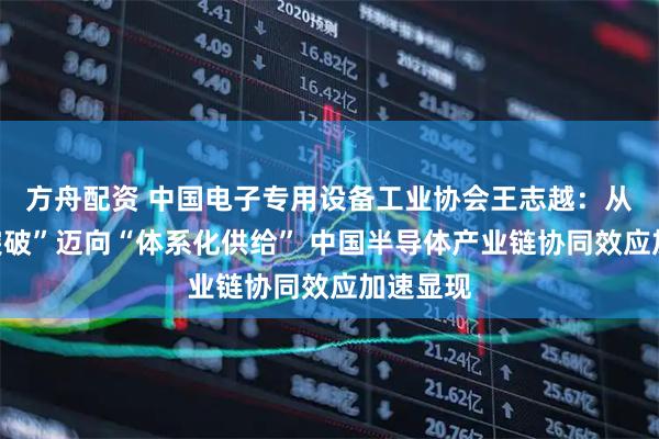 方舟配资 中国电子专用设备工业协会王志越:从“单点突破”迈向“体系化供给” 中国半导体产业链协同效应加速显现